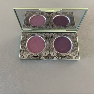 Mally Brightening Eye Shadow 2 Colors Lavender Glow Plum Glow 0.18oz / 5.1g New
